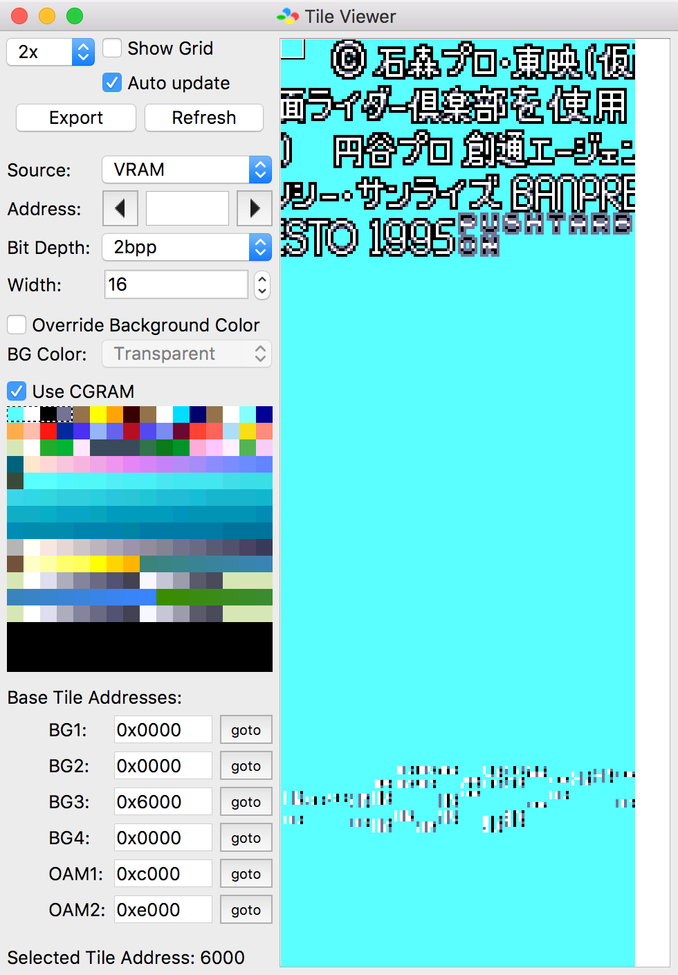 Title Screen BG3 Tiles